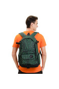 MOCHILA NIKE FUNDAMENTALS FULLFARE - Preto/verde MOCHILA NIKE FUNDAMENTALS FULLFARE - Preto/verde