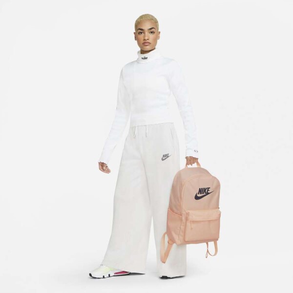 MOCHILA NIKE HERITAGE 2.0 - Salmao/preto