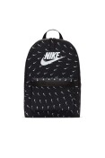 MOCHILA NIKE HERITAGE BKPK SWOOSH WAVE UNISSEX - Preto/branco MOCHILA NIKE HERITAGE BKPK SWOOSH WAVE UNISSEX - Preto/branco