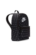 MOCHILA NIKE HERITAGE BKPK SWOOSH WAVE UNISSEX - Preto/branco MOCHILA NIKE HERITAGE BKPK SWOOSH WAVE UNISSEX - Preto/branco
