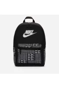 MOCHILA NIKE HERITAGE SWOOSH - Preto/branco