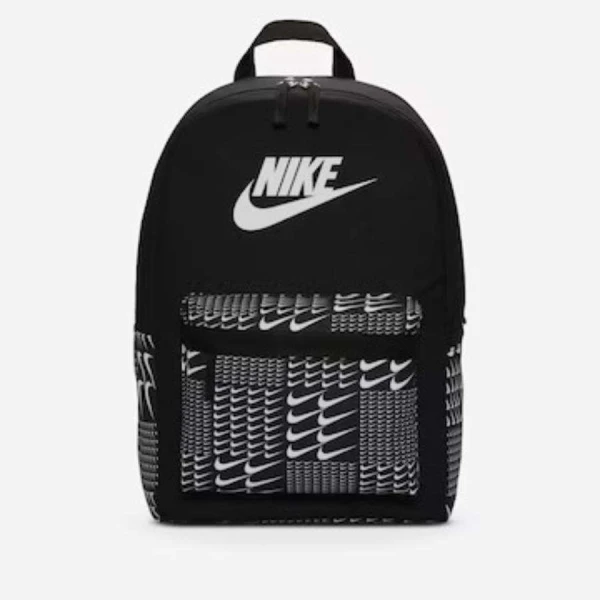 MOCHILA NIKE HERITAGE SWOOSH - Preto/branco