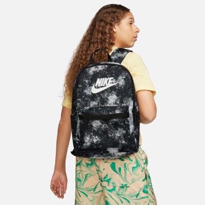 MOCHILA NIKE HERITAGE UNISSEX - Preto/cinza