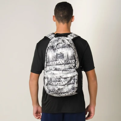 MOCHILA PUMA ACADEMY - Branco/preto