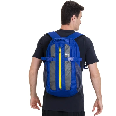 MOCHILA PUMA APEX BACKPACK - Azul/grafite