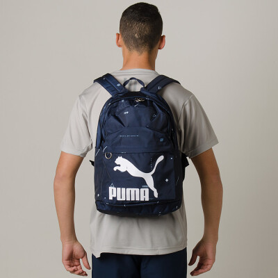 MOCHILA PUMA ORIGINALS BACKPACK - Marinho/branco