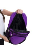 MOCHILA RAINHA AGLEDES - Lilas/preto