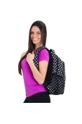 MOCHILA RAINHA FASHION - Preto/branco