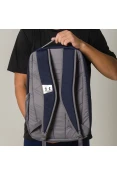 MOCHILA UNDER ARMOUR HUSTLE - Marinho/prata