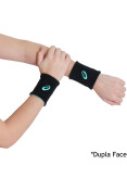 MUNHEQUEIRA ASICS COURT 2N1 WRISTBAND - Marinho/verde
