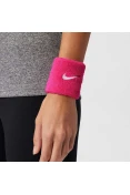 MUNHEQUEIRA NIKE PEQUENA SWOOSH WEISTBAND - Pink/branco