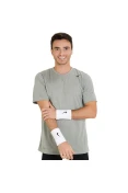 MUNHEQUEIRA NIKE SWOOSH DOUBLE WRISTBAND - Branco/preto