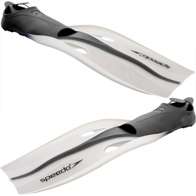 NADADEIRA SPEEDO OCEAN FIN - Preto/transparente