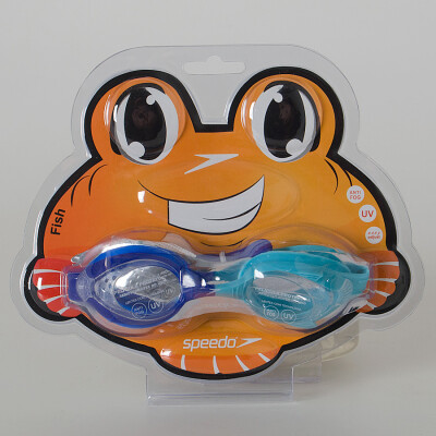 ÓCULOS NATAÇÃO SPEEDO FISH INFANTIL - Azul/azul celeste