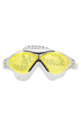 ÓCULOS NATAÇÃO SPEEDO OMEGA SWIM MASK - Transparente/amarelo ÓCULOS NATAÇÃO SPEEDO OMEGA SWIM MASK - Transparente/amarelo