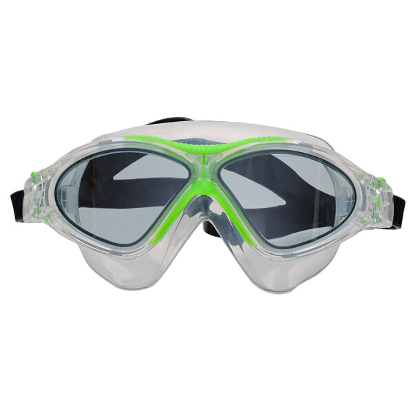 ÓCULOS NATAÇÃO SPEEDO OMEGA SWIM MASK - Transparente/verde