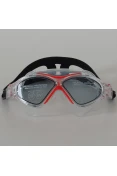 ÓCULOS NATAÇÃO SPEEDO OMEGA SWIM MASK - Transparente/vermelho