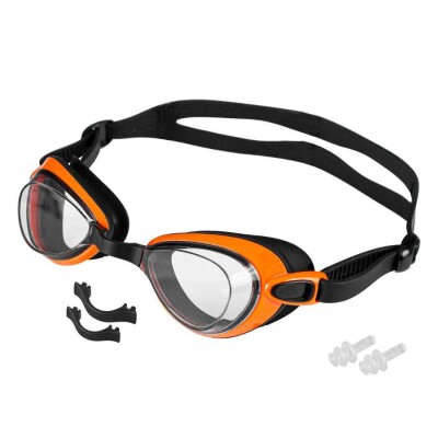 ÓCULOS POKER NATACAO HURON ULTRA - Preto/laranja