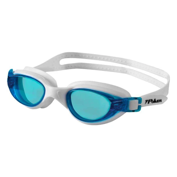 ÓCULOS POKER NATAÇÂO NAVAGIO EXTRA - Branco/azul