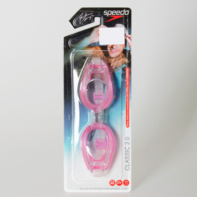 ÓCULOS SPEEDO CLASSIC 2.0 - Transparente/rosa