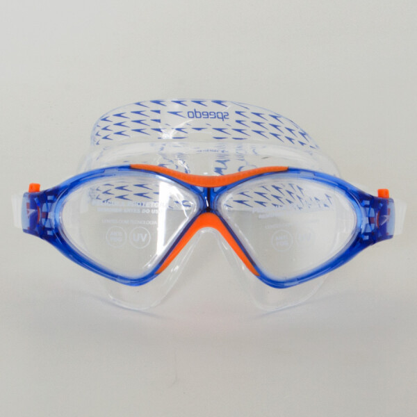 ÓCULOS SPEEDO OMEGA SF - Azul/laranja