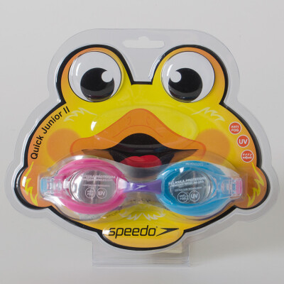 ÓCULOS SPEEDO QUICK II INFANTIL - Azul celeste/rosa
