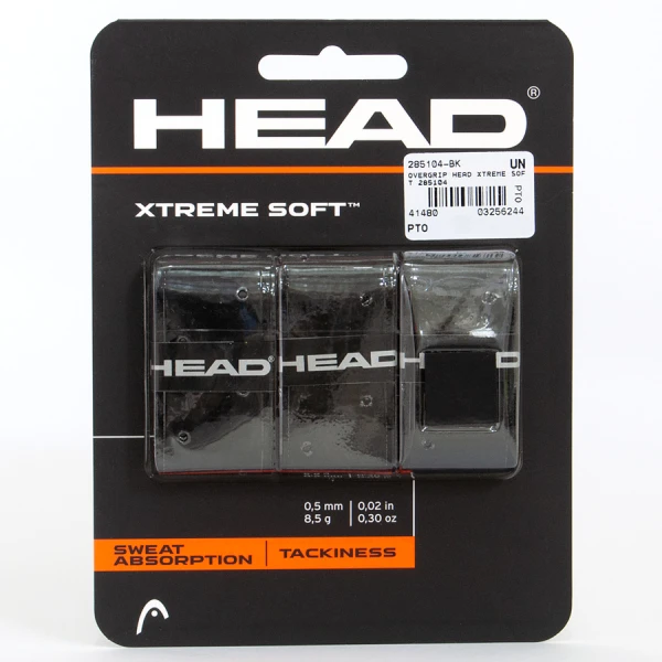 OVERGRIP HEAD XTREME SOFT - Preto