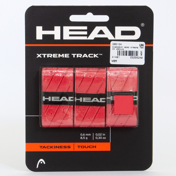 OVERGRIP HEAD XTREME TRACK - Vermelho