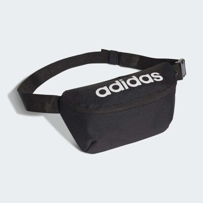 POCHETE ADIDAS DAILY WAISTBAG UNISSEX - Preto/branco