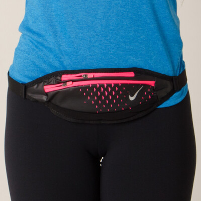 POCHETE NIKE WAISTPACK SMALL - Preto/pink