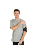 PORTA ACESSÓRIO NIKE LW RUNNING ARM WALLET/PHONE - Preto/branco