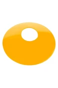 PRATO DE MARCAÇÃO POKER FLEXÍVEL - Amarelo