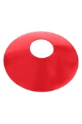 PRATO DE MARCAÇÃO POKER FLEXÍVEL - Vermelho