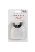 PROTETOR BUCAL VOLLO COM ESTOJO - Preto