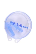 PROTETOR DE OUVIDO POKER SILICONE I - Azul
