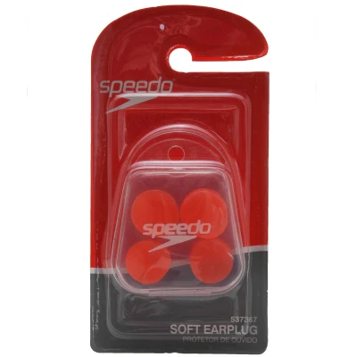 PROTETOR DE OUVIDO SPEEDO PARA NATAÇÃO SOFT EARPLUG - Laranja