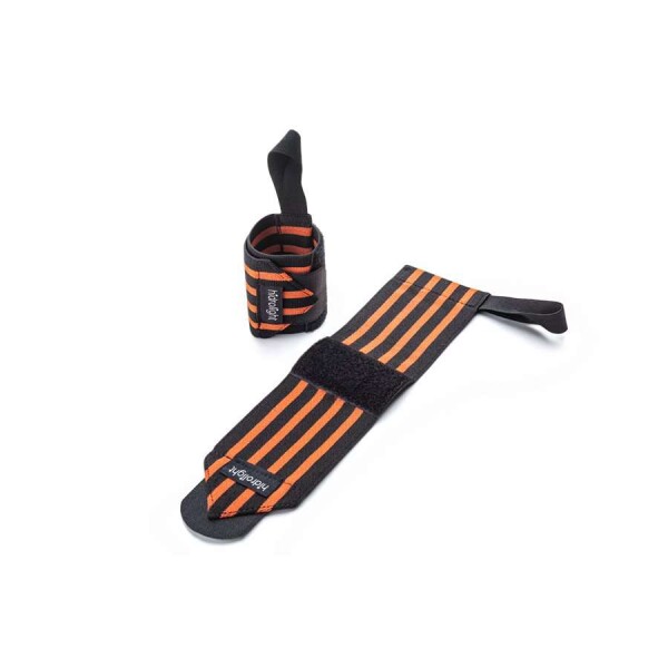 PROTETOR PARA PUNHO ELÁSTICO LARGO HIDROLIGHT - Preto/laranja