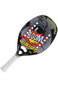 RAQUETE BEACH TENNIS VISION PRO BOOM BOOM JUVENIL - Preto/branco RAQUETE BEACH TENNIS VISION PRO BOOM BOOM JUVENIL - Preto/branco