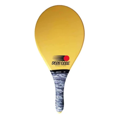 RAQUETE DE FRESCOBOL FAST BALL DE POÍMERO SÉRIE EVOLUTION - Amarelo