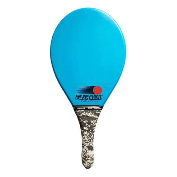 RAQUETE DE FRESCOBOL FAST BALL DE POÍMERO SÉRIE EVOLUTION - Azul