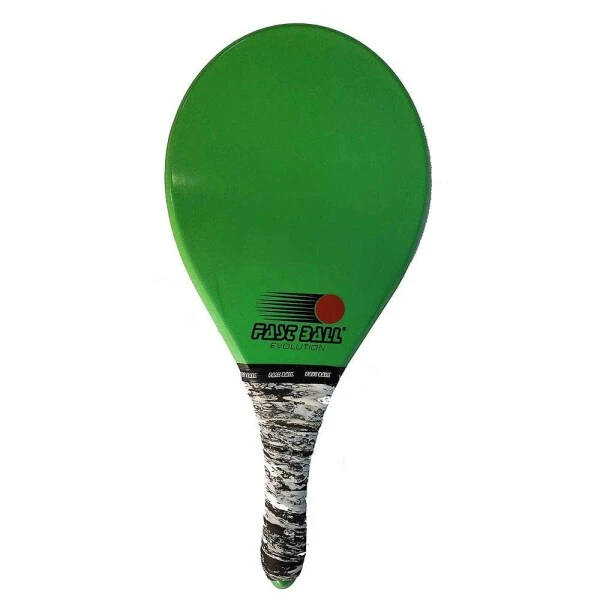 RAQUETE DE FRESCOBOL FAST BALL DE POÍMERO SÉRIE EVOLUTION - Verde