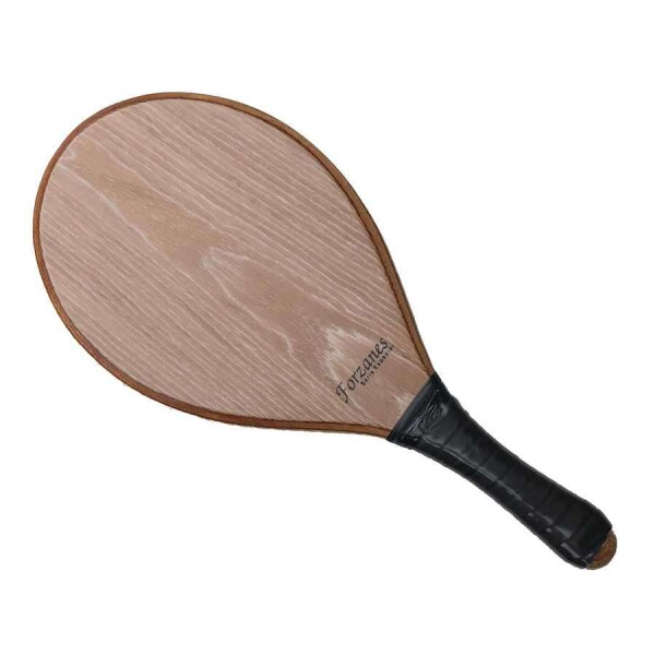 RAQUETE DE FRESCOBOL FORZANES ESPECIAL OCA RADICA - Bege/preto