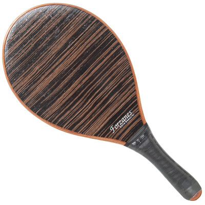 RAQUETE DE FRESCOBOL FORZANES ESPECIAL OCA RADICA - Preto