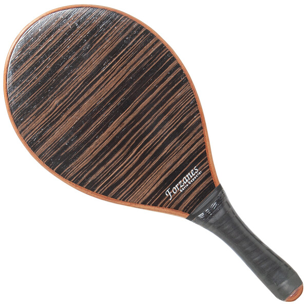 RAQUETE DE FRESCOBOL FORZANES ESPECIAL OCA RADICA - Preto