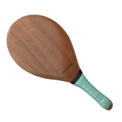 RAQUETE DE FRESCOBOL FORZANES NORMAL OCA - Marrom/verde