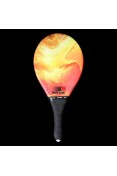 RAQUETE FAST BALL FRESCOBOL FIBRA COM ESTAMPA - Colorido RAQUETE FAST BALL FRESCOBOL FIBRA COM ESTAMPA - Colorido