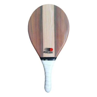 RAQUETE FAST BALL FRESCOBOL FIBRA COM ESTAMPA - Colorido