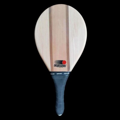 RAQUETE FAST BALL FRESCOBOL FIBRA COM ESTAMPA - Colorido