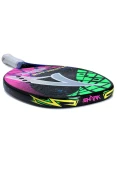 RAQUETE SHARK BEACH TENNIS HURRICANE - Preto/rosa
