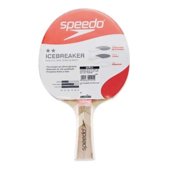 RAQUETE TÊNIS DE MESA SPEEDO ICE BREAKER - Colorido